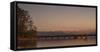 Sunset at Lake Starnberg-enricocacciafotografie-Framed Stretched Canvas