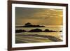 Sunset at Las Bachas, Santa Cruz Island, Galapagos Islands, UNESCO World Heritage Site, Ecuador-Michael Nolan-Framed Photographic Print