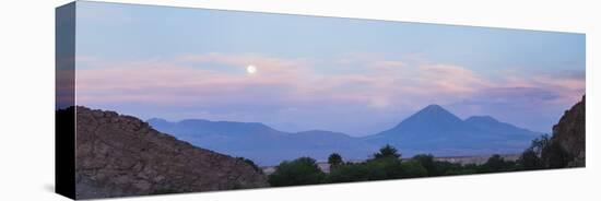 Sunset at Licancabur Volcano, Stratovolcanos in the Atacama Desert-Matthew Williams-Ellis-Stretched Canvas