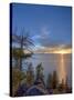 Sunset at Logan Shoals on the East Side of Lake Tahoe, Nevada, USA-Tom Norring-Stretched Canvas