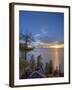 Sunset at Logan Shoals on the East Side of Lake Tahoe, Nevada, USA-Tom Norring-Framed Premium Photographic Print