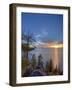 Sunset at Logan Shoals on the East Side of Lake Tahoe, Nevada, USA-Tom Norring-Framed Photographic Print