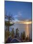 Sunset at Logan Shoals on the East Side of Lake Tahoe, Nevada, USA-Tom Norring-Mounted Photographic Print