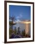 Sunset at Logan Shoals on the East Side of Lake Tahoe, Nevada, USA-Tom Norring-Framed Photographic Print