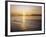 Sunset at Long Beach, Pacific Rim NP, Vancouver Island, B.C., Canada-Greg Probst-Framed Photographic Print