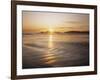 Sunset at Long Beach, Pacific Rim NP, Vancouver Island, B.C., Canada-Greg Probst-Framed Photographic Print