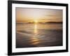 Sunset at Long Beach, Pacific Rim NP, Vancouver Island, B.C., Canada-Greg Probst-Framed Photographic Print