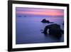 Sunset at Longships Lighthouse-Peter Barritt-Framed Photographic Print