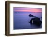 Sunset at Longships Lighthouse-Peter Barritt-Framed Photographic Print