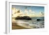 Sunset at Lumahai Beach-Danny Head-Framed Photographic Print