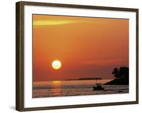 Sunset at Mallory Pier, Key West, Florida, USA-Rob Tilley-Framed Photographic Print