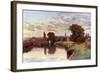 Sunset at Marlow-Alfred Robert Quinton-Framed Giclee Print