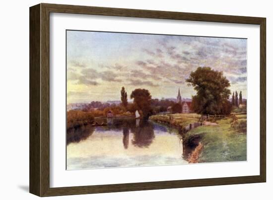 Sunset at Marlow-Alfred Robert Quinton-Framed Giclee Print