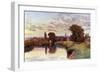 Sunset at Marlow-Alfred Robert Quinton-Framed Giclee Print