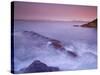 Sunset at Mellon Udrigle, Waves and Rocks, Wester Ross, North West Scotland, United Kingdom, Europe-Neale Clarke-Stretched Canvas