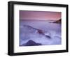 Sunset at Mellon Udrigle, Waves and Rocks, Wester Ross, North West Scotland, United Kingdom, Europe-Neale Clarke-Framed Photographic Print