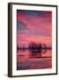 Sunset at Merced Wildlife Area-null-Framed Photographic Print