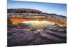 Sunset at Mesa Arch-Berthold Dieckfoss-Mounted Giclee Print