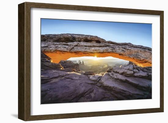 Sunset at Mesa Arch-Berthold Dieckfoss-Framed Giclee Print