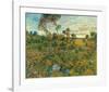 Sunset at Montmajour, 1888-Vincent van Gogh-Framed Giclee Print