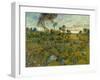 Sunset at Montmajour, 1888-Vincent van Gogh-Framed Giclee Print