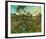 Sunset at Montmajour-Vincent van Gogh-Framed Premium Giclee Print