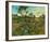 Sunset at Montmajour-Vincent van Gogh-Framed Premium Giclee Print