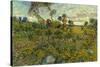 Sunset at Montmajour-Vincent van Gogh-Stretched Canvas