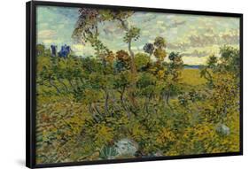 Sunset at Montmajour-Vincent van Gogh-Framed Poster