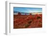 Sunset at Monument Valley, Arizona-lucky-photographer-Framed Photographic Print