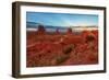 Sunset at Monument Valley, Arizona-lucky-photographer-Framed Photographic Print