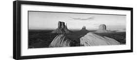 Sunset at Monument Valley, Monument Valley Tribal Park, Utah, USA-null-Framed Premium Photographic Print