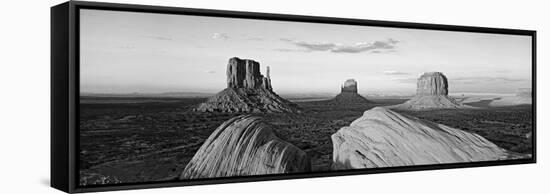 Sunset at Monument Valley, Monument Valley Tribal Park, Utah, USA-null-Framed Stretched Canvas