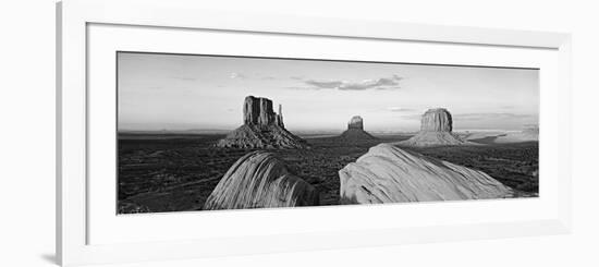 Sunset at Monument Valley, Monument Valley Tribal Park, Utah, USA-null-Framed Photographic Print