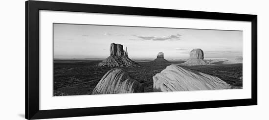 Sunset at Monument Valley, Monument Valley Tribal Park, Utah, USA-null-Framed Photographic Print