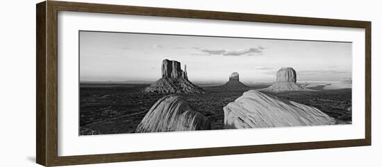 Sunset at Monument Valley, Monument Valley Tribal Park, Utah, USA-null-Framed Photographic Print