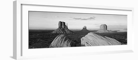 Sunset at Monument Valley, Monument Valley Tribal Park, Utah, USA-null-Framed Photographic Print