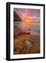 Sunset at Na Pali Coast, Kauai Hawaii-Vincent James-Framed Photographic Print