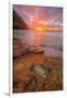 Sunset at Na Pali Coast, Kauai Hawaii-Vincent James-Framed Photographic Print