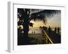 Sunset at Naples Pier, Florida, USA-Fraser Hall-Framed Photographic Print