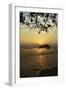 Sunset at Nipah Bay and Coral Island, Pulau Pangkor (Pangkor Island), Perak, Malaysia, Asia-Jochen Schlenker-Framed Photographic Print