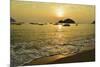 Sunset at Nipah Bay and Coral Island, Pulau Pangkor (Pangkor Island), Perak, Malaysia, Asia-Jochen Schlenker-Mounted Photographic Print