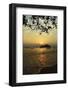 Sunset at Nipah Bay and Coral Island, Pulau Pangkor (Pangkor Island), Perak, Malaysia, Asia-Jochen Schlenker-Framed Photographic Print