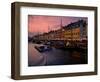 Sunset at Nyhavn, Copenhagen, Denmark, Scandinavia, Europe-Jim Nix-Framed Photographic Print