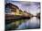 Sunset at Nyhavn, Copenhagen, Denmark, Scandinavia, Europe-Jim Nix-Mounted Photographic Print