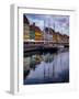 Sunset at Nyhavn, Copenhagen, Denmark, Scandinavia, Europe-Jim Nix-Framed Photographic Print