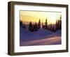 Sunset at Paradise, Mt. Rainier National Park, Washington, USA-Jamie & Judy Wild-Framed Photographic Print