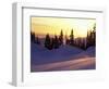 Sunset at Paradise, Mt. Rainier National Park, Washington, USA-Jamie & Judy Wild-Framed Photographic Print