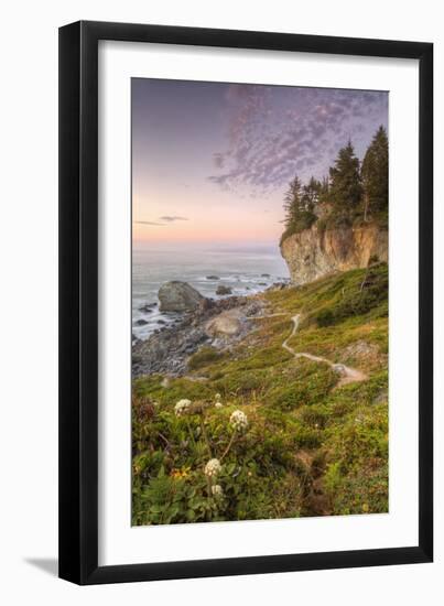 Sunset at Patrick's Point, Northern California-Vincent James-Framed Photographic Print