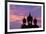 Sunset at Pha That Luang Gate in Laos-null-Framed Photographic Print